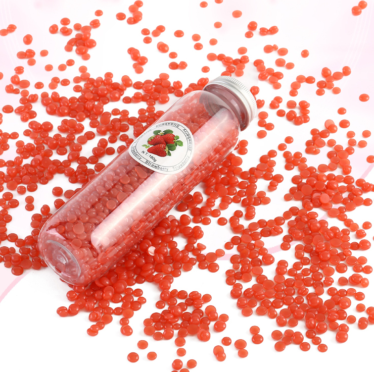 custom private label depilatory pearl epilator hard wax beads for face hair removal