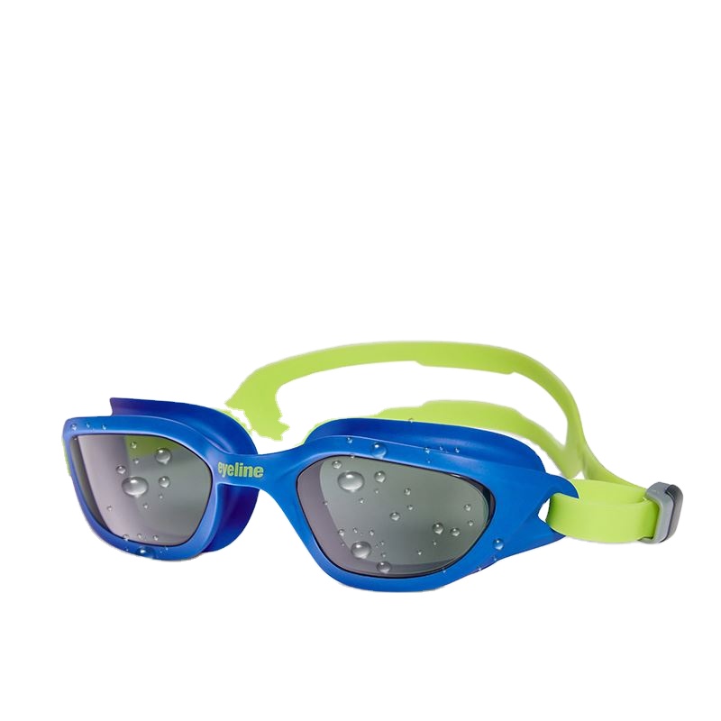 Customized Women's Swim Goggles Wide Vision Waterproof Swimming Glasses with Silicone Gasket and Anti-Fog PC Lenses