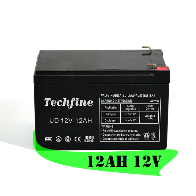 12v 12ah AGM free maintenance Solar Batteries lead acid battery