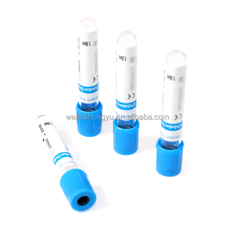 Wholesaler disposable vacuum blood collection tube coagulation tube PET/GLASS manufacturers for hospital