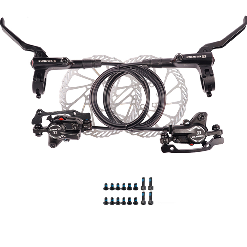 Factory Sale BLOOKE Aluminum alloy BM510 Hydraulic Brakes For Bikes For MTB/E-BIK/Road ,Hydraulic Bike Brake Kit