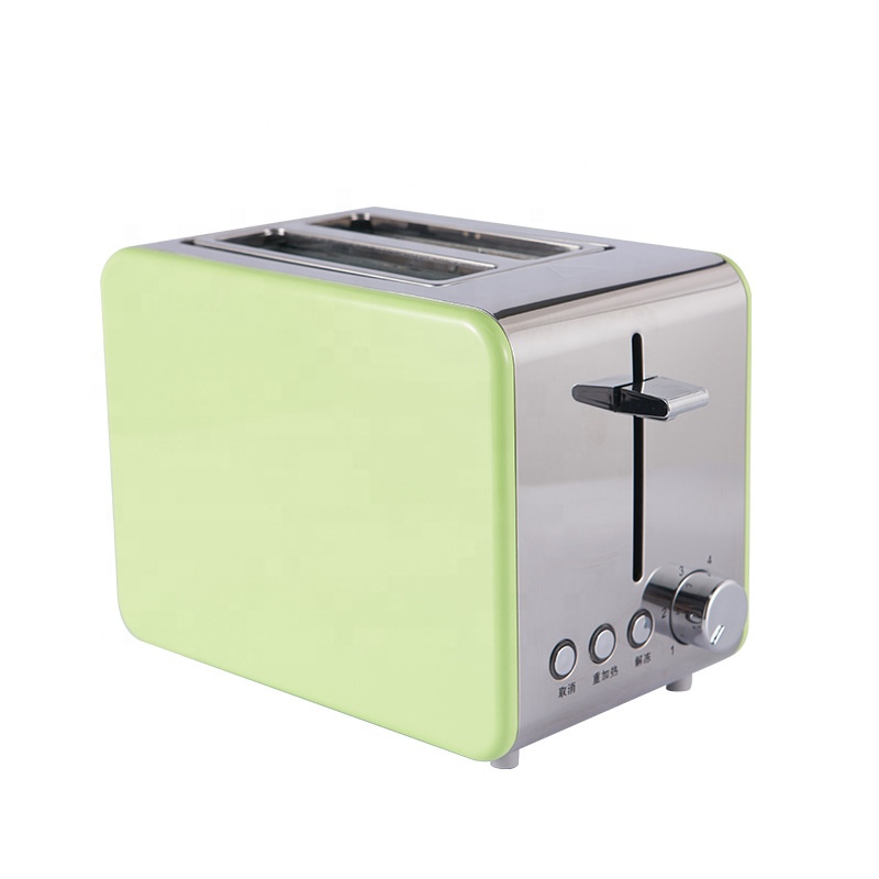 Unique pink toaster bread electric grill 220v kitchen 2wide slots
