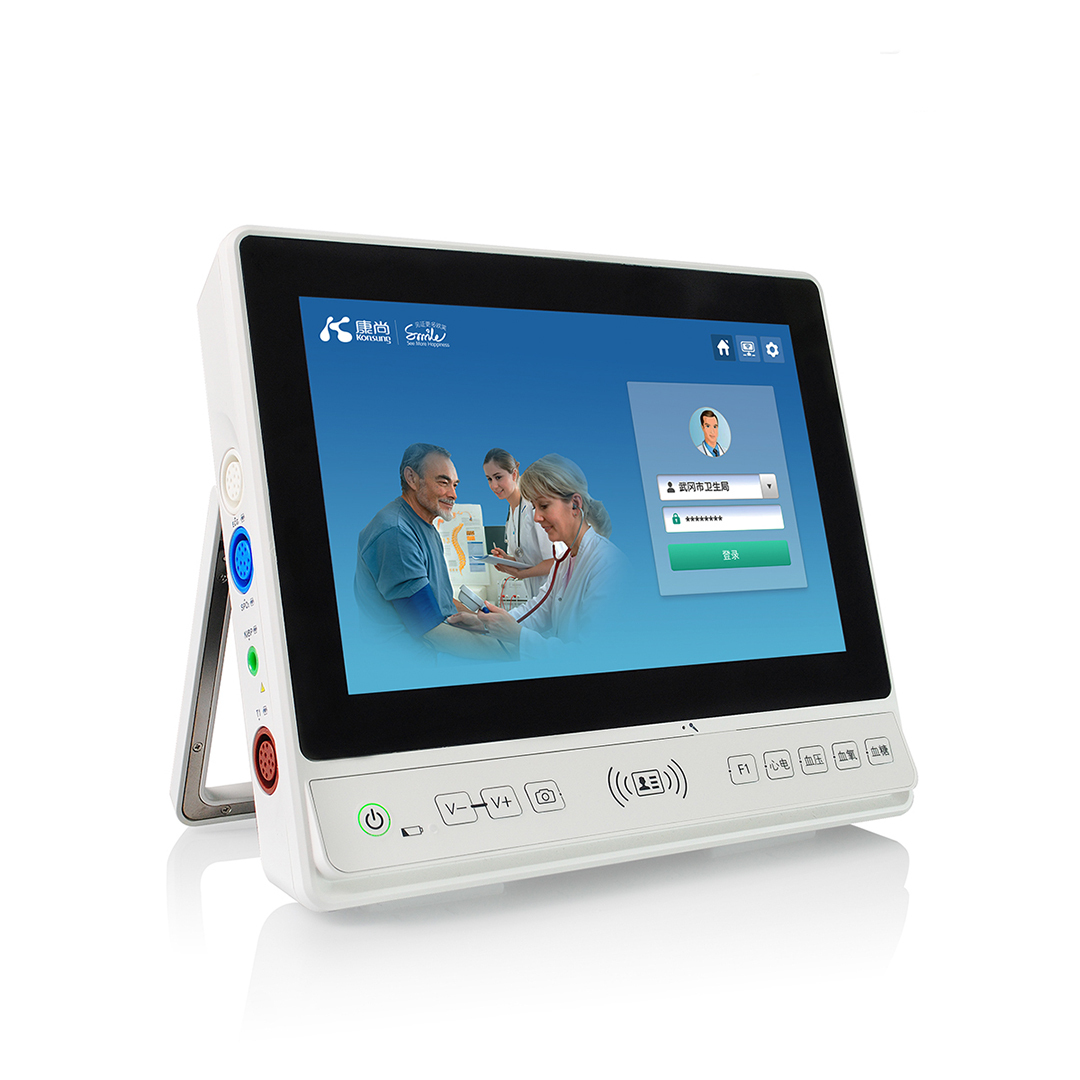 HES-i7 Diagnostic Telehealth Portable ECG Tablet Telemedicine Equipment for Medical Use