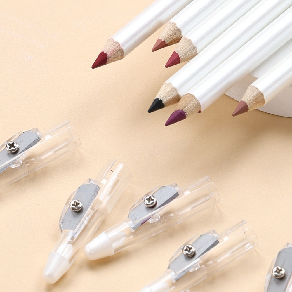 beauty make up waterproof cosmetics private label custom logo lip liner makeup 25 colors creamy lipliner label sticker
