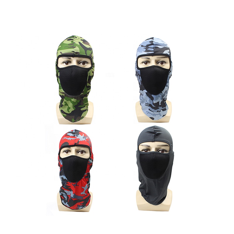 Full Face Ski Mask Balaclavas Breathable Full Face Mask Neck Gaiter Mask Scarf for Sun Cycling Fishing Hiking Running Sports