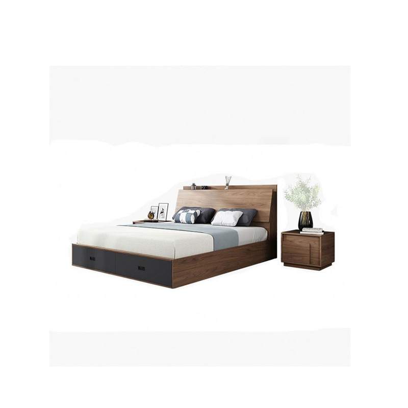 Modern Home Design Bedroom Set Upholstered Queen Wood Double Luxury Upholstered Beds