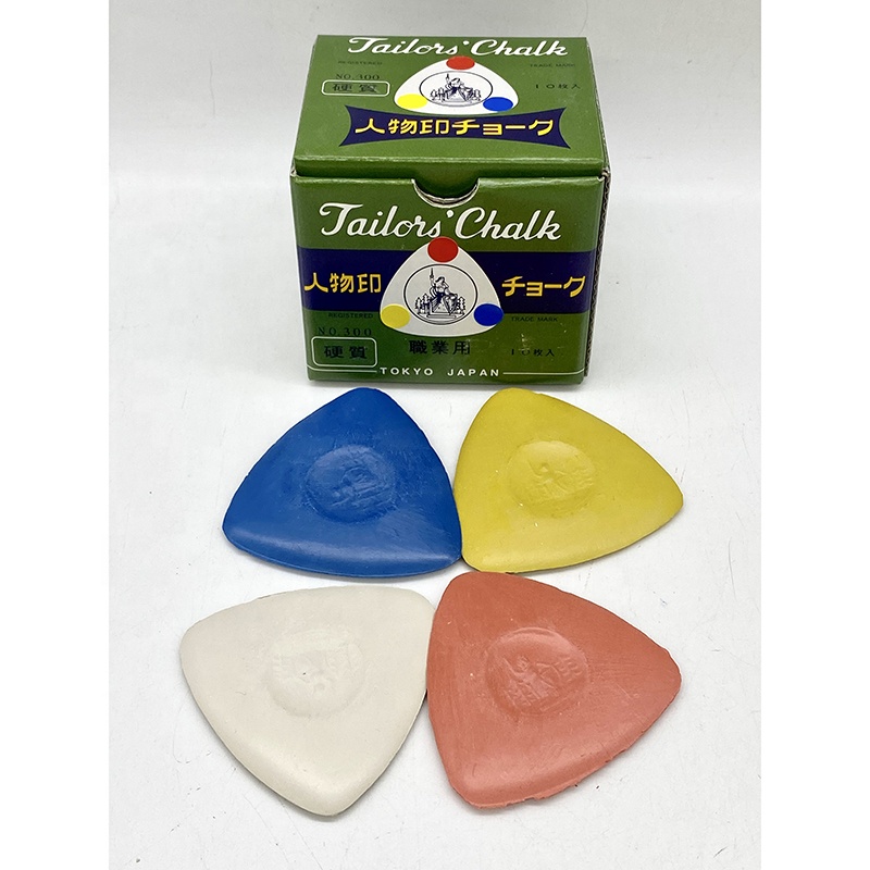 JAPAN Jinbutsu High Class Quality Triangle Tailors' Chalk For Garments Tailoring