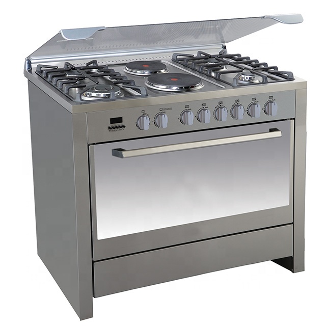 International popular free standing electric cooking range gas stoves with oven gas range freestanding cooker