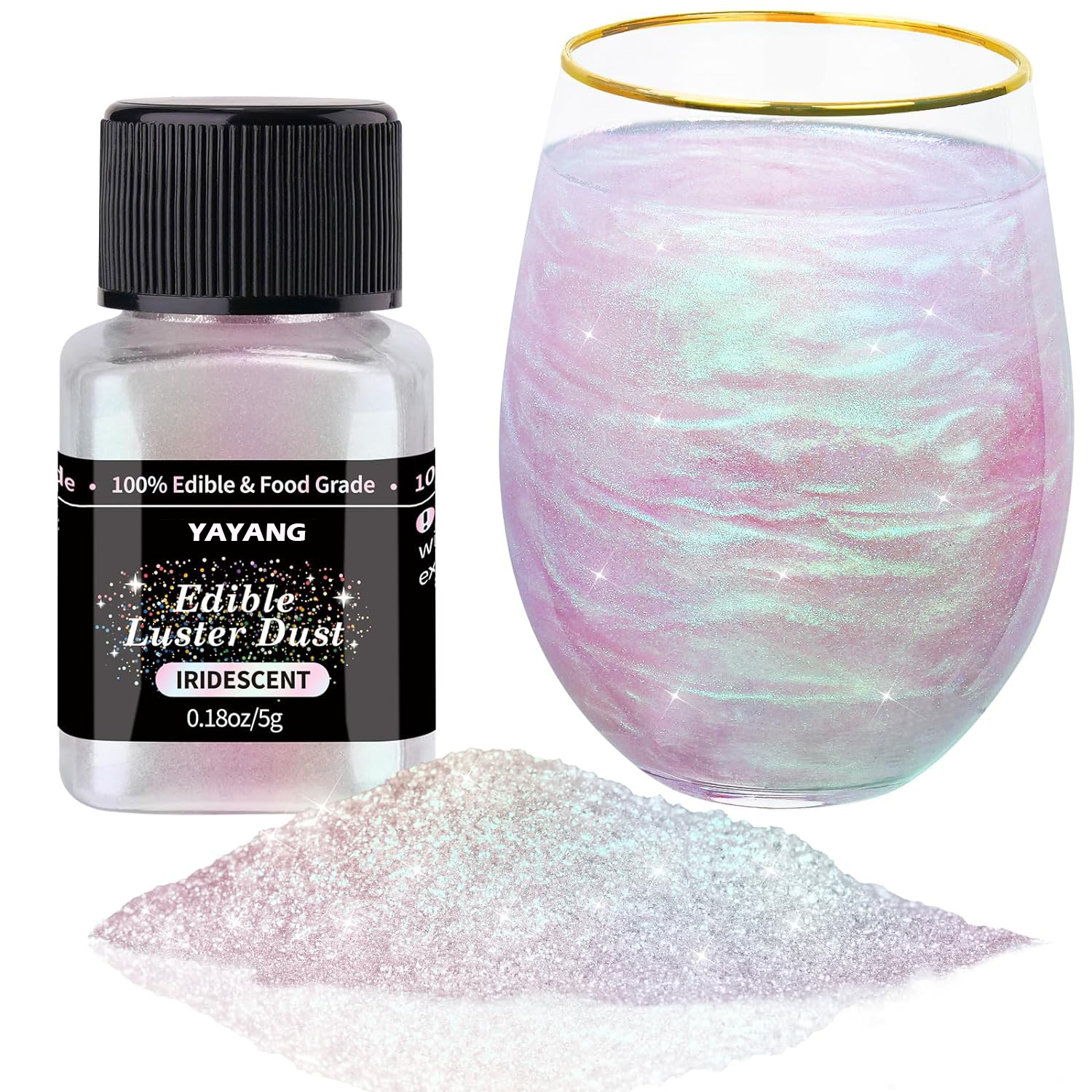 Food Grade Sparkle Glitter Edible Dust Edible Glitter Drink 5g for Cake decoration Drink