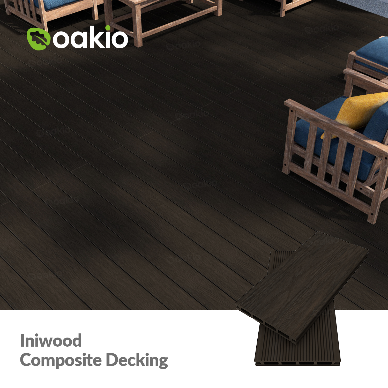 Wood Plastic Deck Boards for Floor China 3d Outdoor Wpc Decking Engineered Oak Timber Flooring