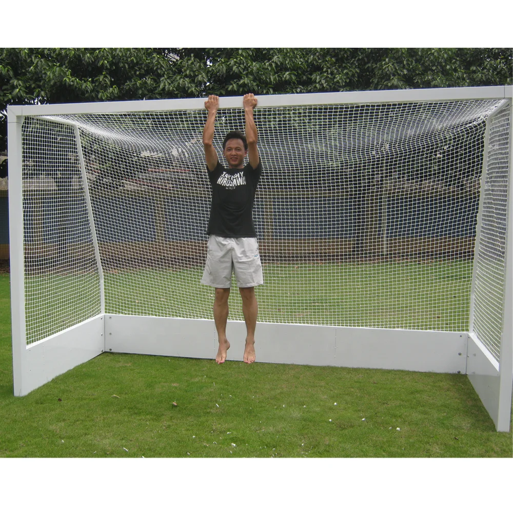 Standard Metal Big Size Street Aluminum Hockey Net Steel Tube Hockey Net Goal Ice Hockey Goals For Team Sports