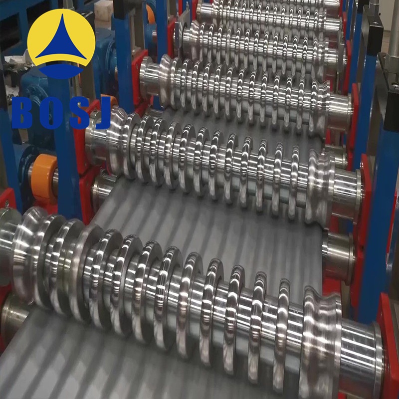 Quality Metal Steel Gutter Silo Roll Forming Making Machine-Corrugated Roll Forming Machine