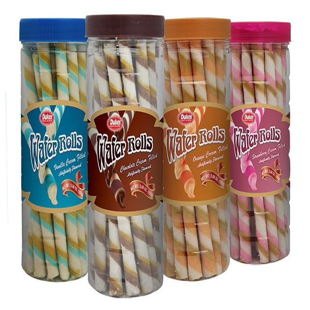 EXPORTER OF DUKES WAFER ROLLS (Ch,St,Or,Va)