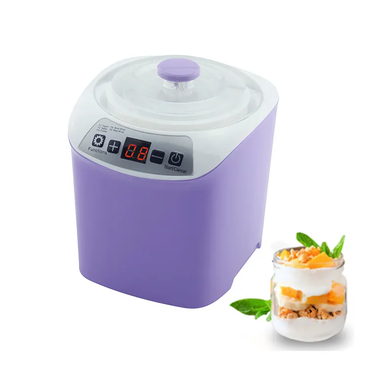 Portable Electric Mini Ice Cream Cup Yogurt Maker Home Commercial Machine Automatic Yogurt Maker