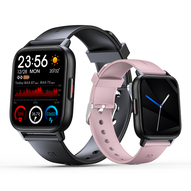 2021 Smart watch QS16pro fitness bracelet band heart rate tracker sport blood oxygen body temperature smartwatch