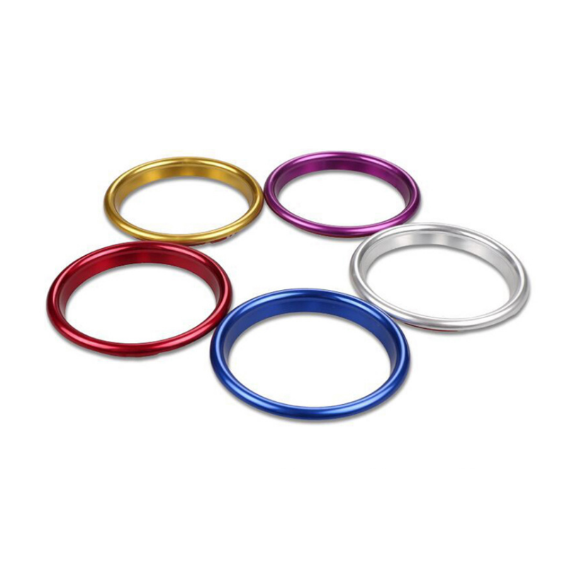Customized Aluminum Alloy Automobile Auto Air Vent Outlet Decorative Ring For Audi A3/S3/Rs3/8V(2013-2020Year)