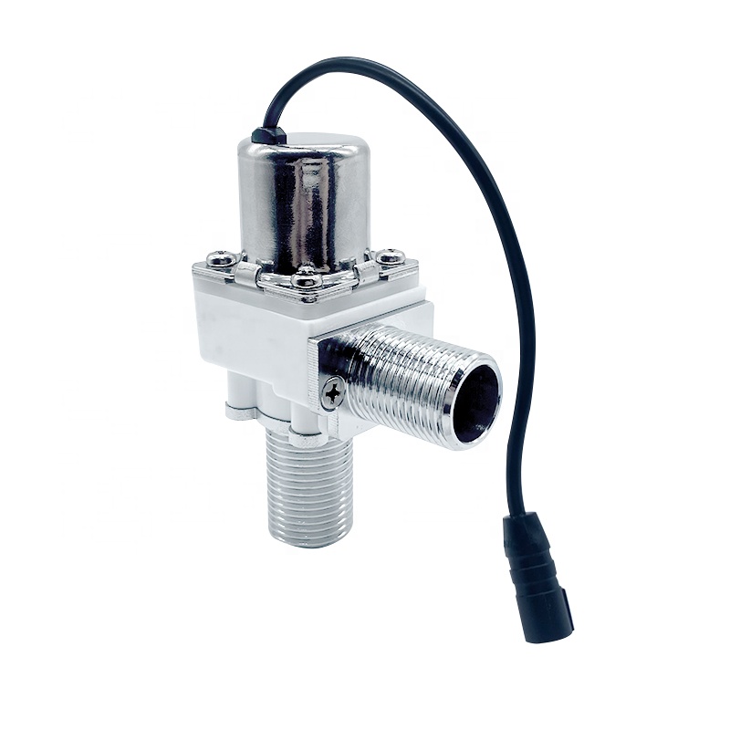Pulse Solenoid Valve For Faucet 0.03MPa-0.9MPa Low Power Hall Electric Flow Meter Pulse Valve For Water Dispenser