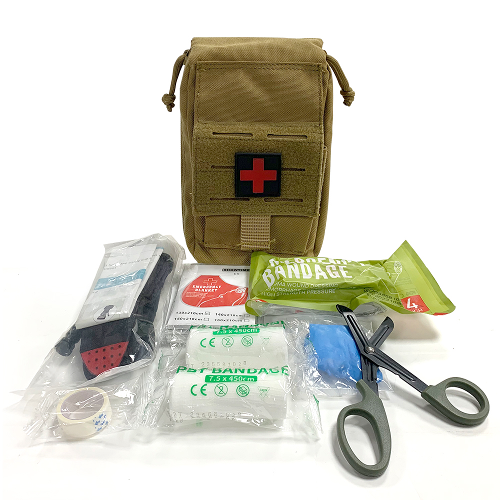 Waterproof Tactical Medical Emergency First Aid Kits With Custom Logo For Outdoor