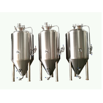 50l 100l 200l 250l 300l 400l 500l 600l 800l 1000l из нержавеющей стали с двойными стенками конический ферментер для пива на бретелях