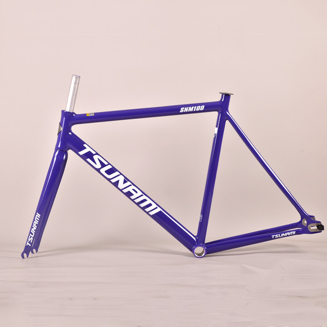 2021 Новый TSUNAMI SNM100 700c алюминиевая рама с фиксированной передачей и вилка Fixie велосипед 49 см 52 см 55 см Высокое качество части велосипеда Frameset