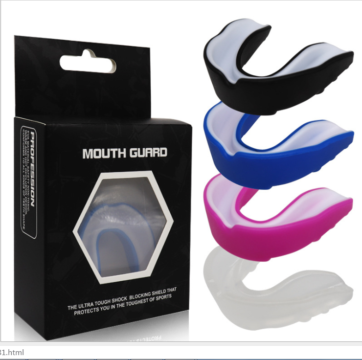 Adult Mouth Guard Silicone Teeth Protector Mouthguard For Boxing Sports Football Hockey Gum Shield