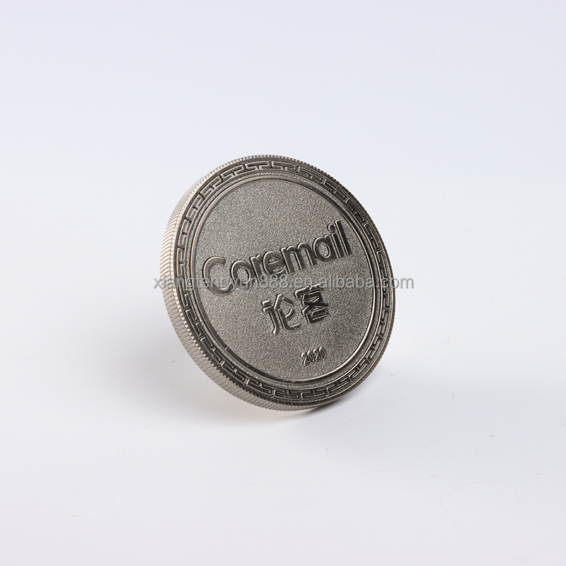 Бесплатный образец, оптовая продажа, антикварные металлические сувенирные персонализированные монеты