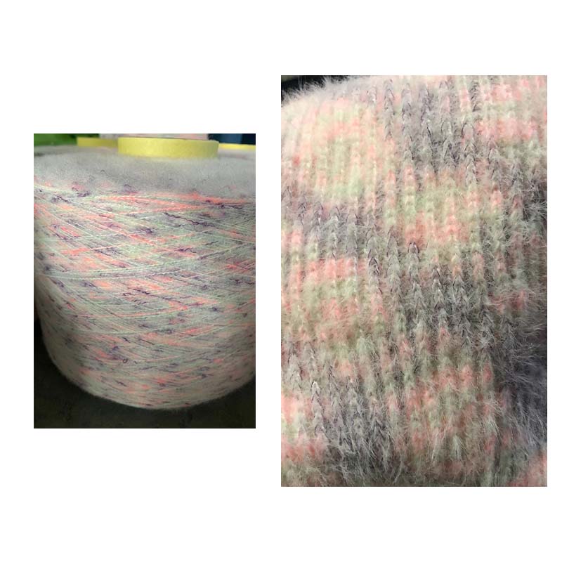 fancy yarn mohair wool acrylic blended yarn brushed mohair yarn