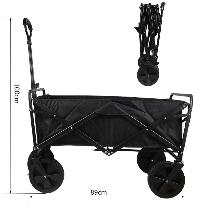 8 дюймов узкий колеса Открытый Кемпинг Heavy Duty складной тележки фуры