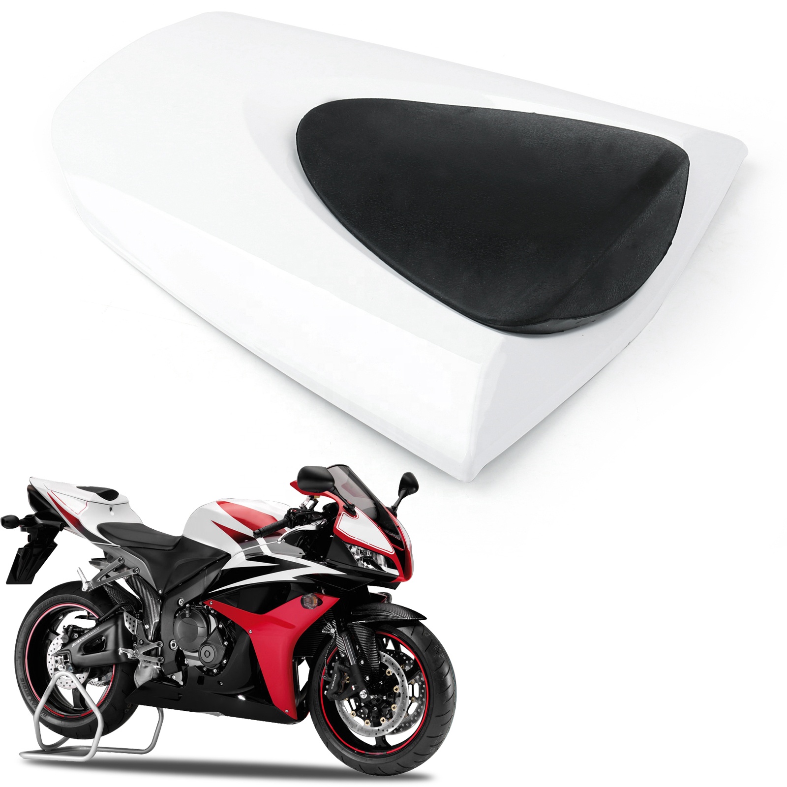Чехол для заднего сиденья для Honda CBR600RR CBR 600 RR 2007-2012, белый
