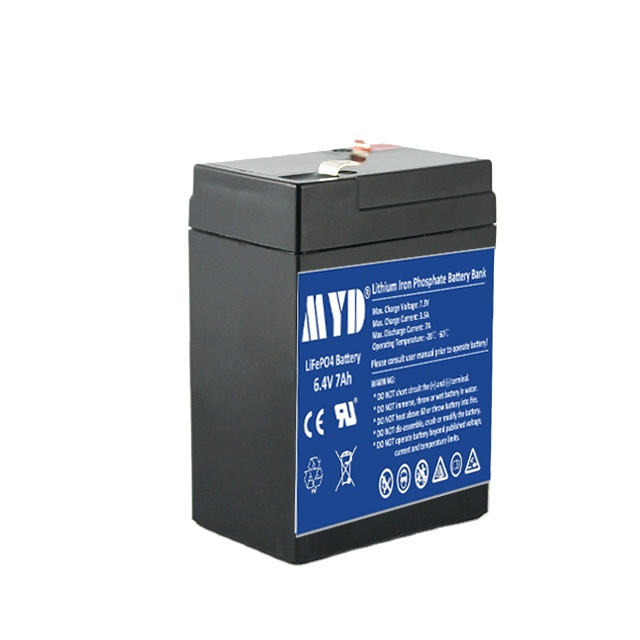 Заказной аккумулятор хорошего качества 6,4 V 7Ah lifepo4 аккумулятор
