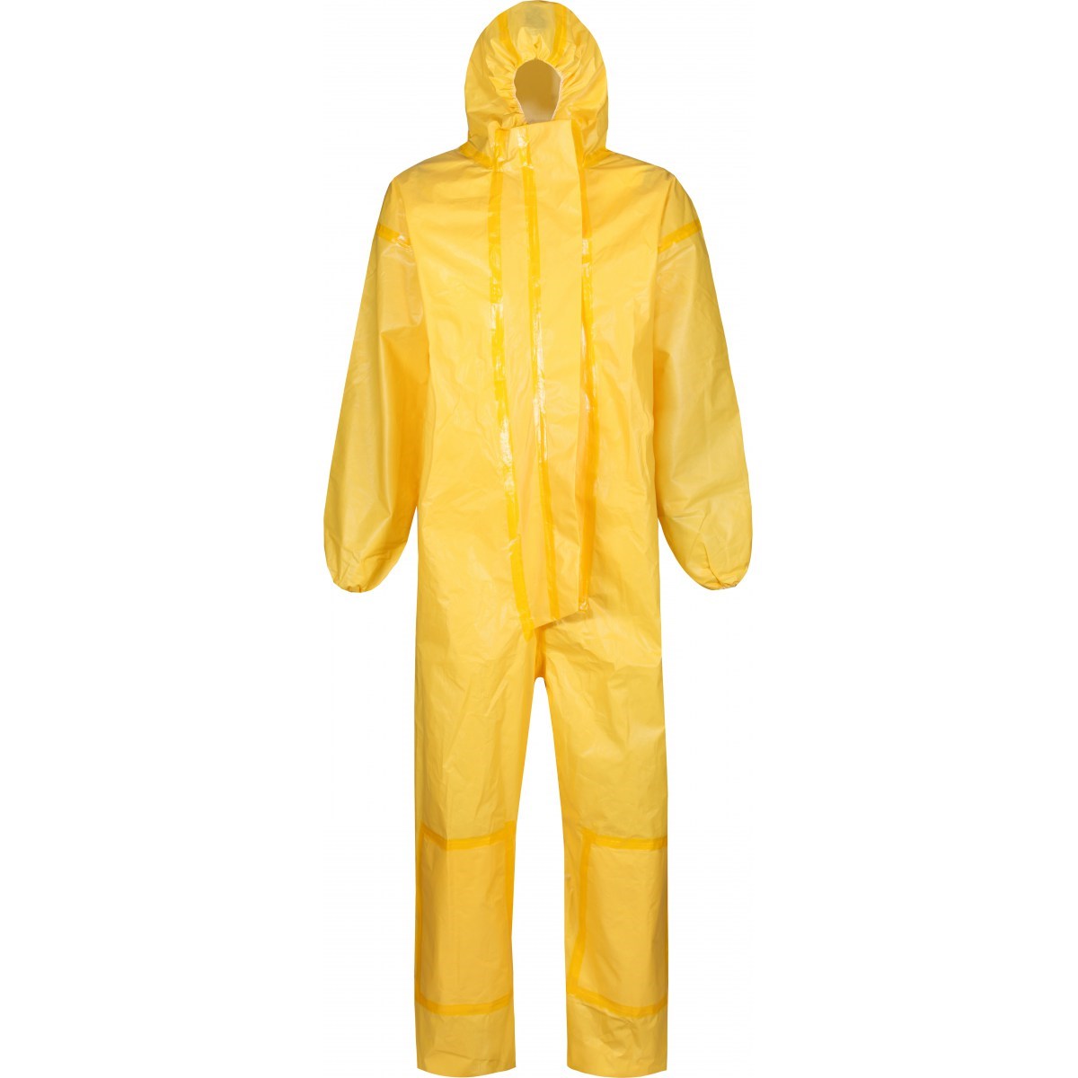 Type 3 4 5 6 PE COATED CHEMICAL COVERALL Disposable Water-Proof Safety Clothing Ultimate Protection Particles Liquids Splashes