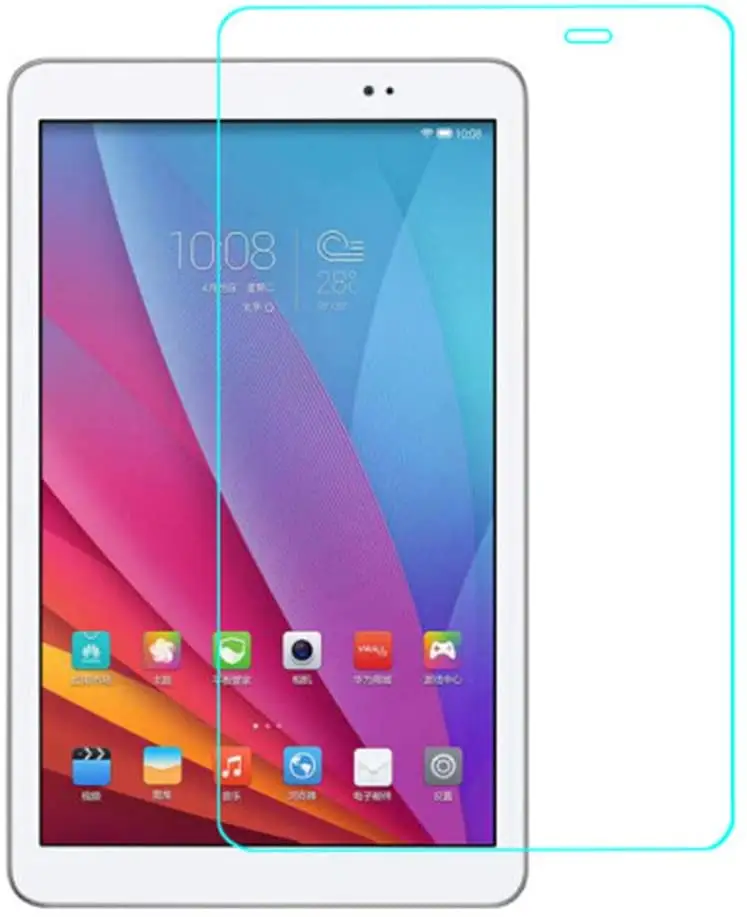 Full Cover Temper Glass For Lenovo M8 M10 P10 High Definition Bubble Free Anti-Scratch 2.5D Curved Screen Protector