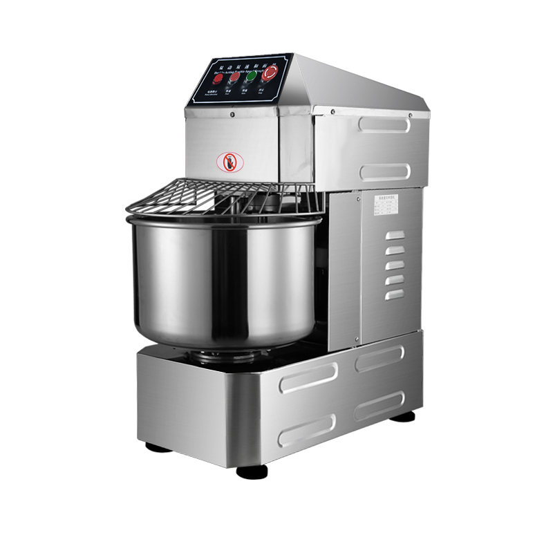 High quality full stainless steel big volume available dough maker professional spiral industrial dough mixer