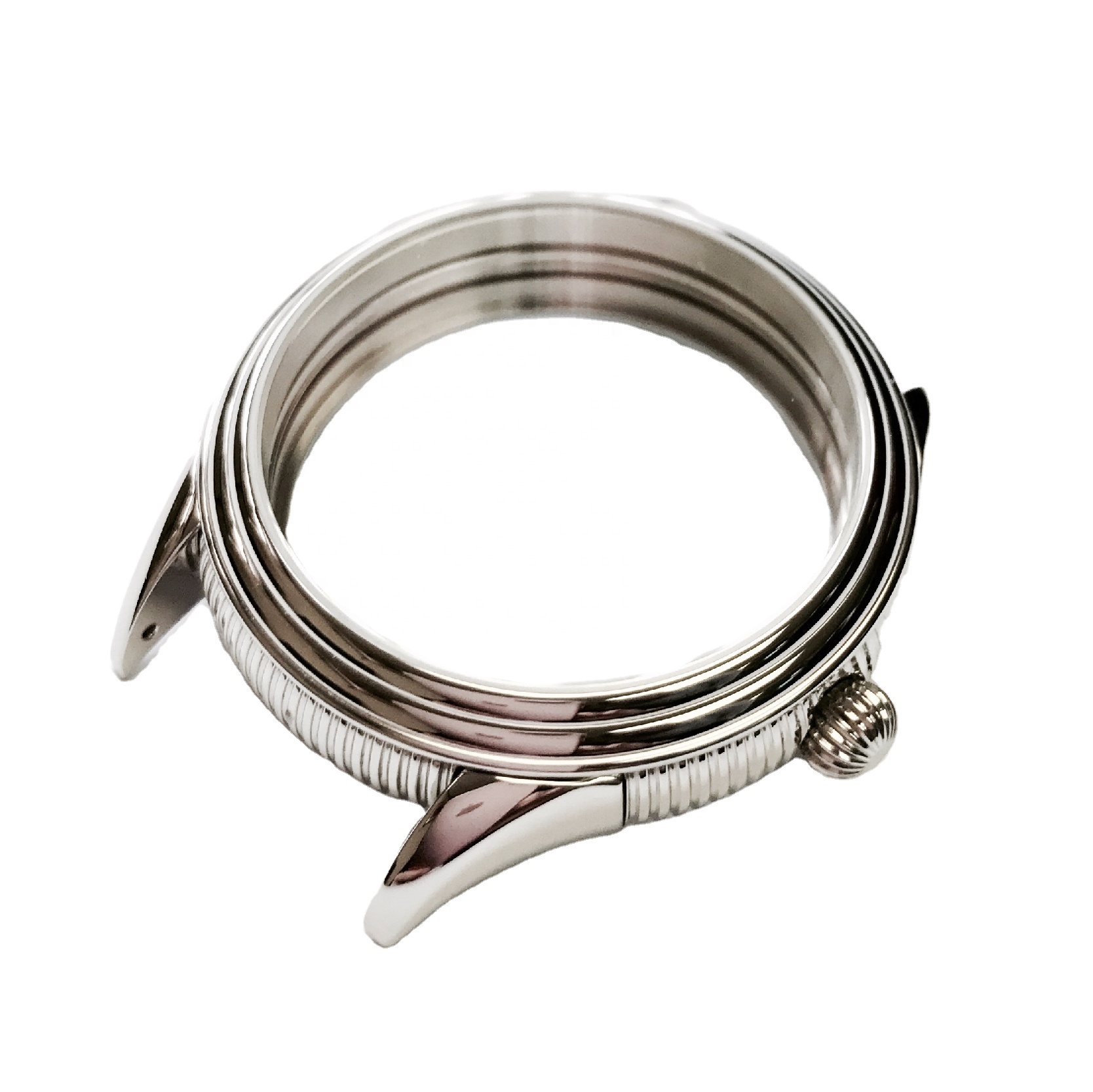 OEM Factory CNC milling turning machining parts titanium watches case parts 316 custom watch spare parts & accessories