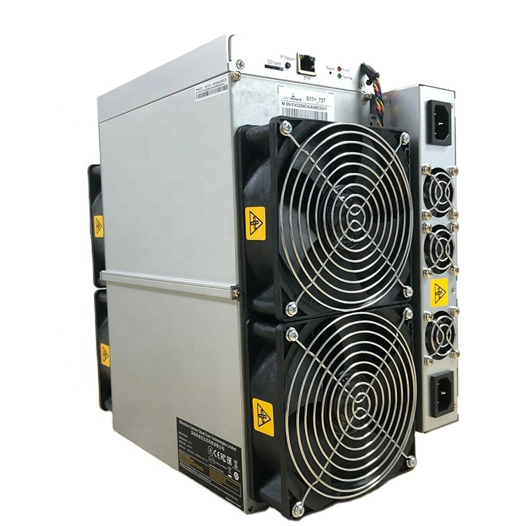Дешевая б/у майнерная машина btc с блоком питания 50th 53 53t 56t 64 70 ths 73th 76 th bitmain antimainer antminer s17 s17 +