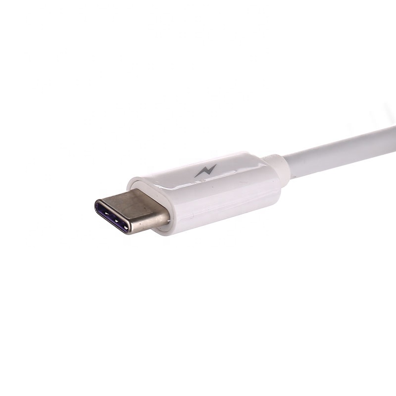 Amazon Hot Selling customize 1m usb type c cable usb to type c 5A fast charging cable white usb c cable