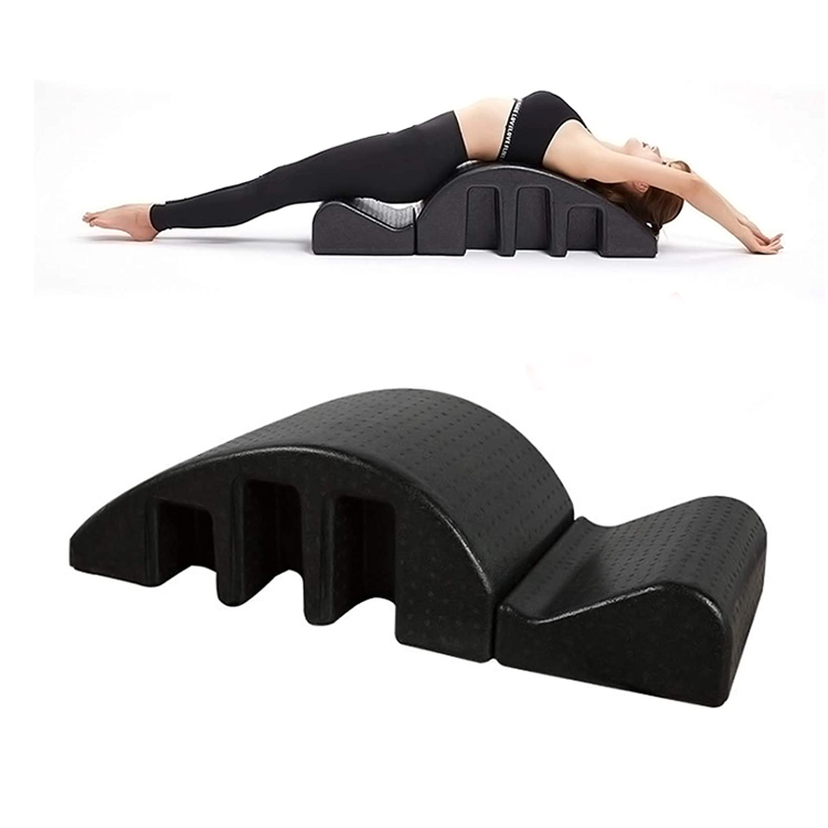 Harbour Balanced Yoga Wedge Pilates Massage Arc Spine Corrector for Back Pain Reliefback EPP Arc Pilates Spine Corrector