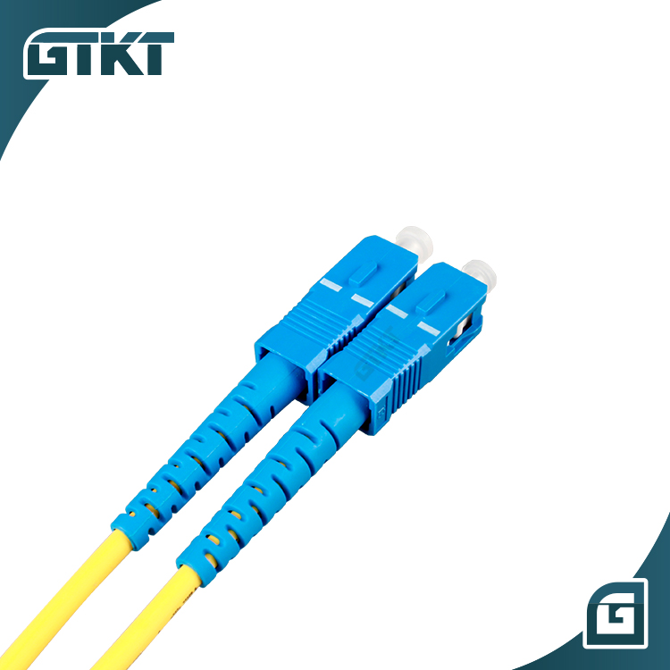1 м 3 фута SC в SC оптоволоконный патч-корд одномодовый OS1 simplex SM 9/125 желтый LSZH оптоволоконный патч-корд оптоволоконные поставщики