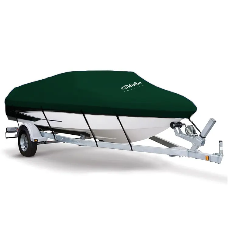 Outdoor Storage Uv Protection Dustproof Waterproof Fishing Boat Kayak Canoe Cover