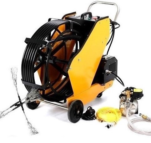Commercial kitchen hood and duct cleaning equipment