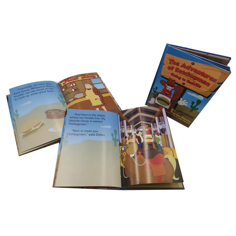 High Quality Children Hardcover Picture Book Printing