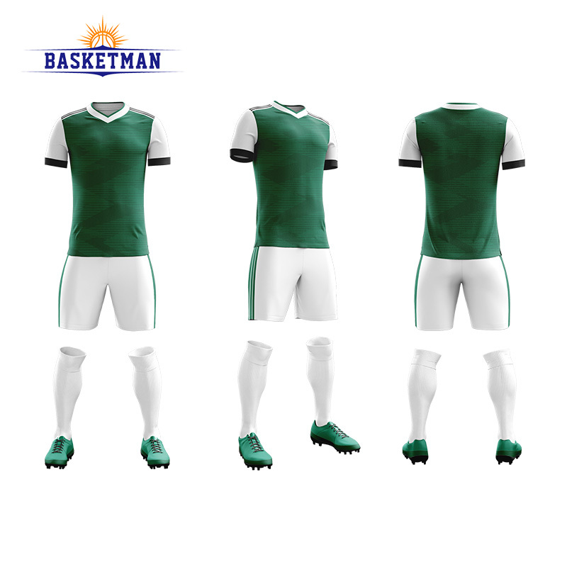 Innovative Lightweight Youth France Soccer Kits Customized Graphics OEM Service Team Unity Identity Uniforms for Children