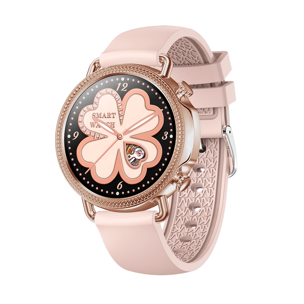 Ladies Smart Watch Bracelet V25 With Message Reminder Body Temperature Steel Strap Sleep Monitoring For New Smartwatch
