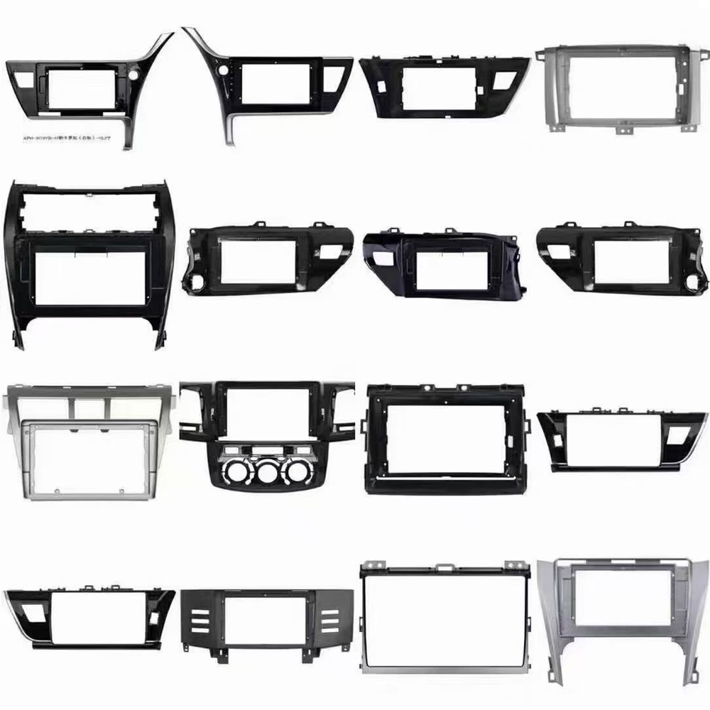 Для Hilux fotunner camry corolla Jeep Cruze aveo outlander I10 автомобильный dvd mp3 аудио плеер android Панель стерео радио fascia рамка