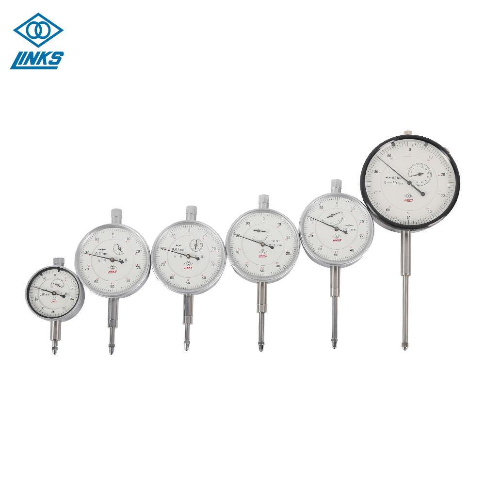 0.01mm Accuracy Indicator Dial Test Gauge Range 0-3mm 0-20mm Dial Test Measuring Instrument Indicator Gauge