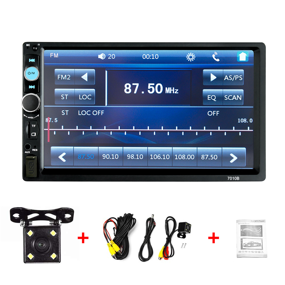 2 din autoradio 7inch player universal multimedia video mp5 car radio player