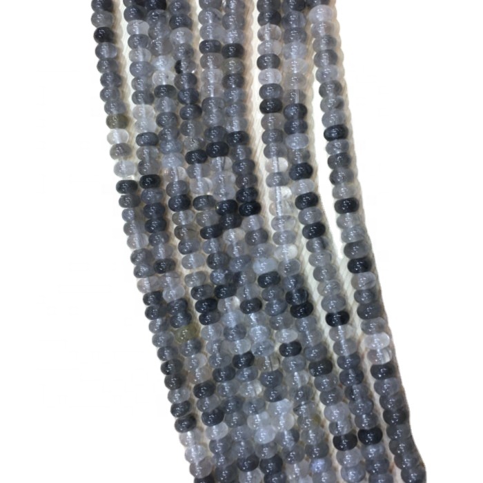 Heishi Spacer Rondelle Gemstone Beads Strand,Aventurine Turquoise Crystal Abacus Beads,Disc Beads For Bracelet Necklace Making