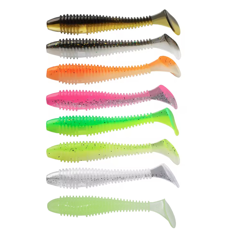Palmer 5.5cm 6.5cm 7.5cm paddle tail soft plastics lures soft plastic jig fishing lure saltwater freshwater jig soft lure bait