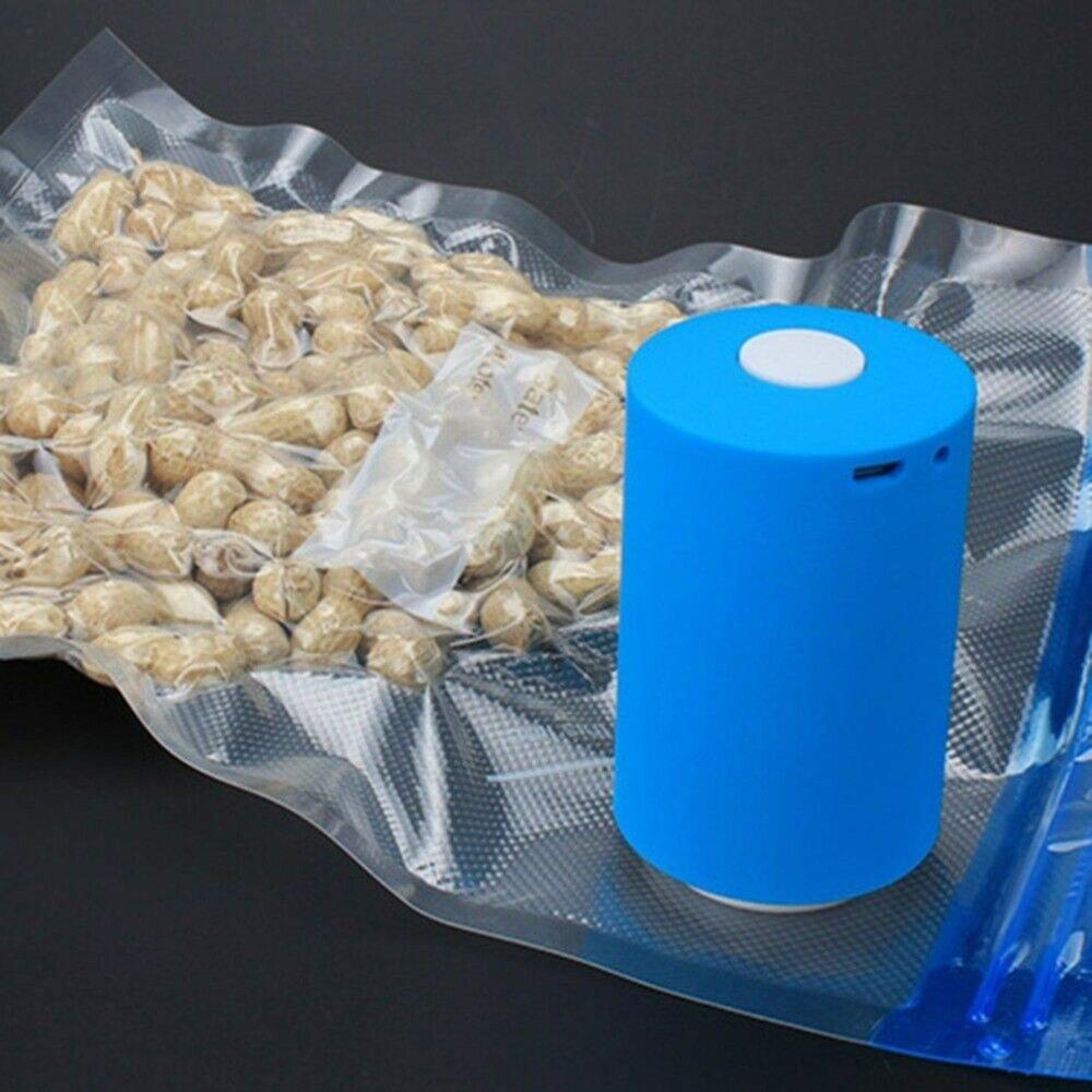 Портативный вакуумный упаковщик с USB-зарядкой, многофункциональный бытовой вакуумный упаковщик, Мини автоматический вакуумный упаковщик
