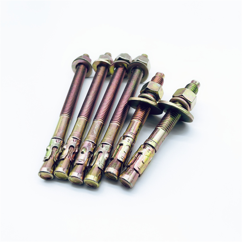 Carbon steel DIN standard M12 wedge anchor concrete anchor